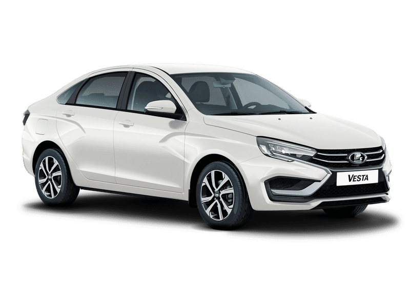 Lada Vesta Седан — Белый «Ледниковый» (221)